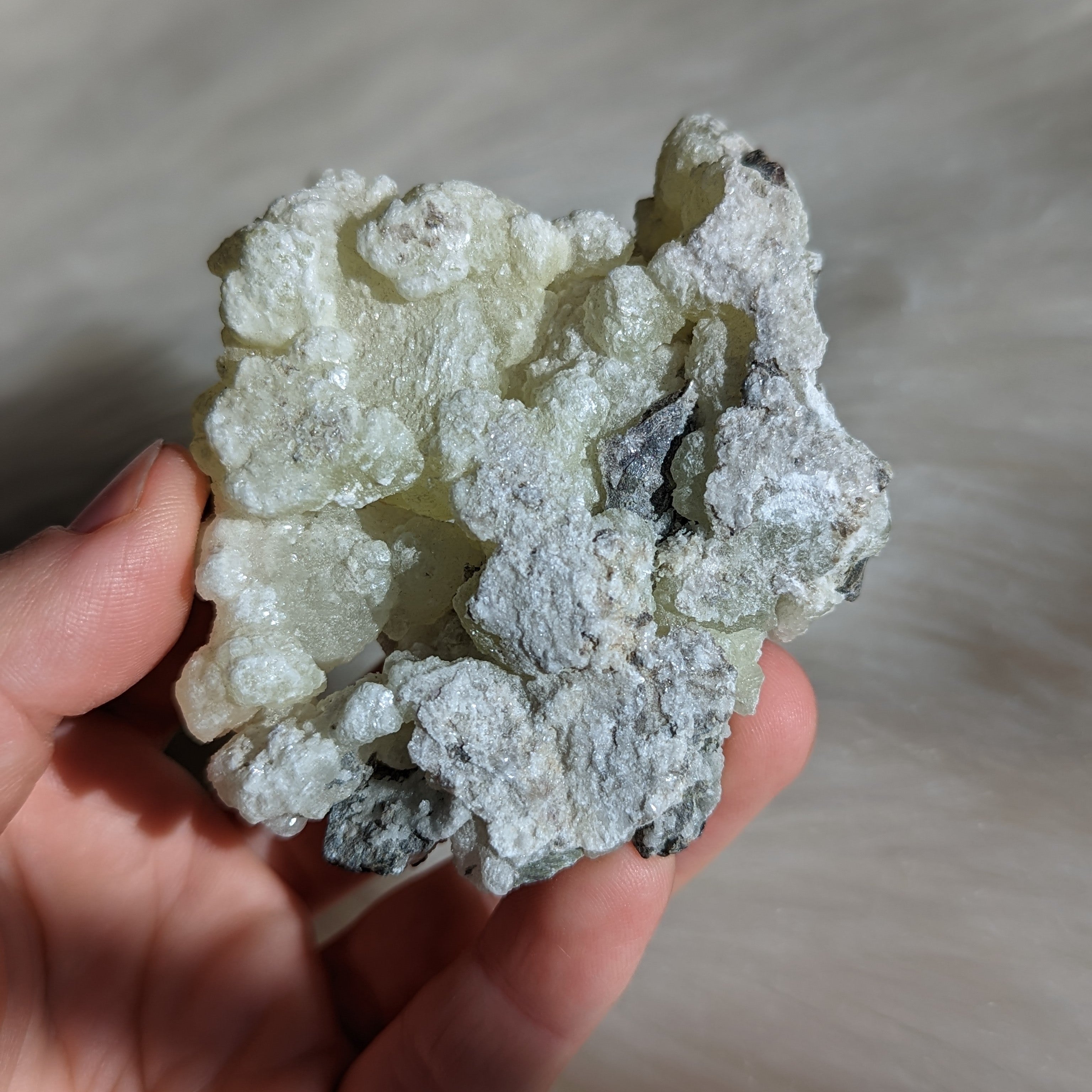 Charming Yellow Brucite Specimen #1 - Earth Family Crystals