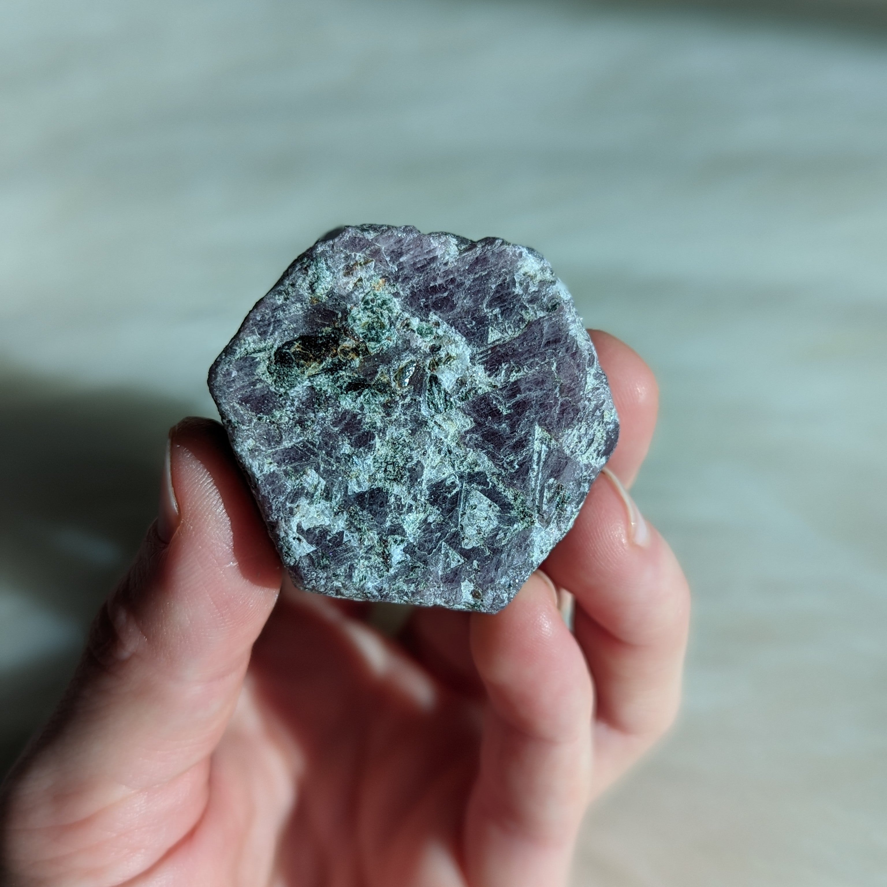 Stunning Ruby Hexagonal Cut Record Keeper #4 - Earth Family Crystals
