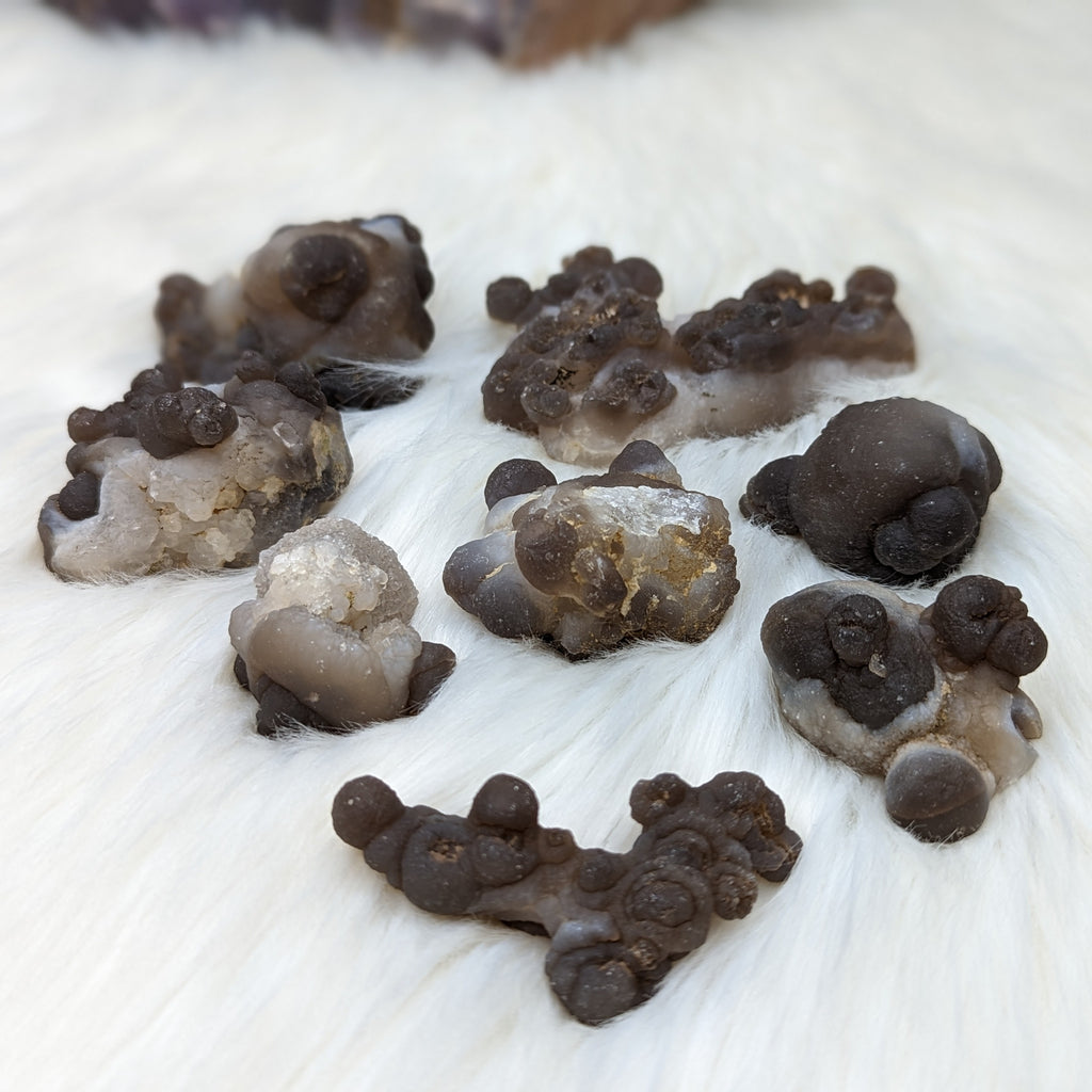 Truffle Chalcedony Specimens ~ Small Specimens from Morocco - Earth Family Crystals