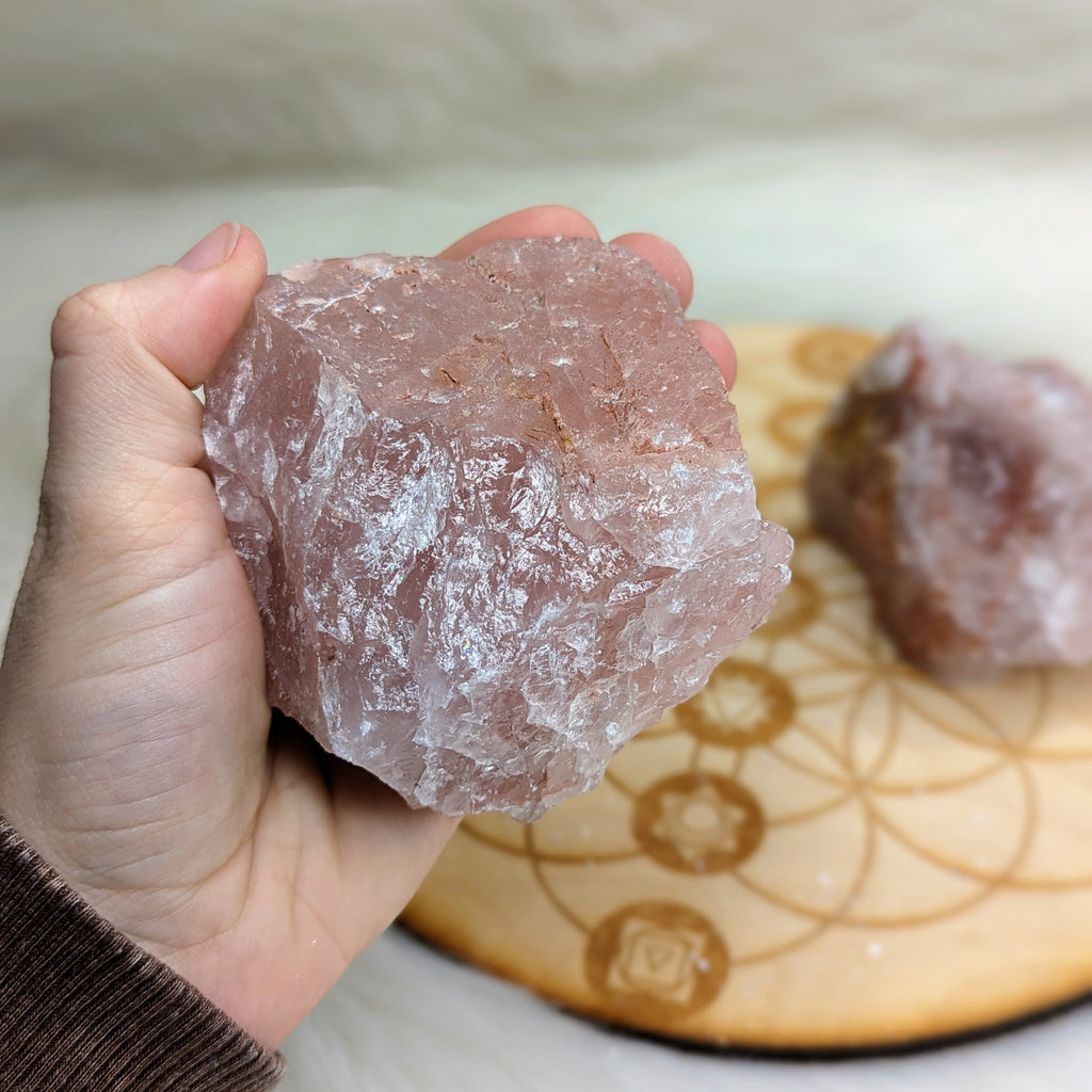 Fire Quartz Rough~ Energetic and Passionate Energy~ - Earth Family Crystals
