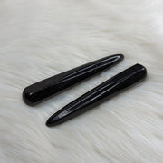 EMF Protection~ Polished Shungite Massage Wand~ - Earth Family Crystals