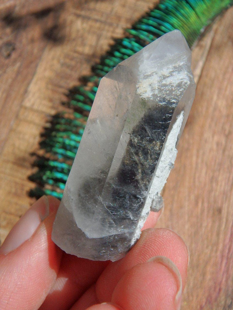 Blue Phantom Quartz Triple Point From Arkansas - Earth Family Crystals