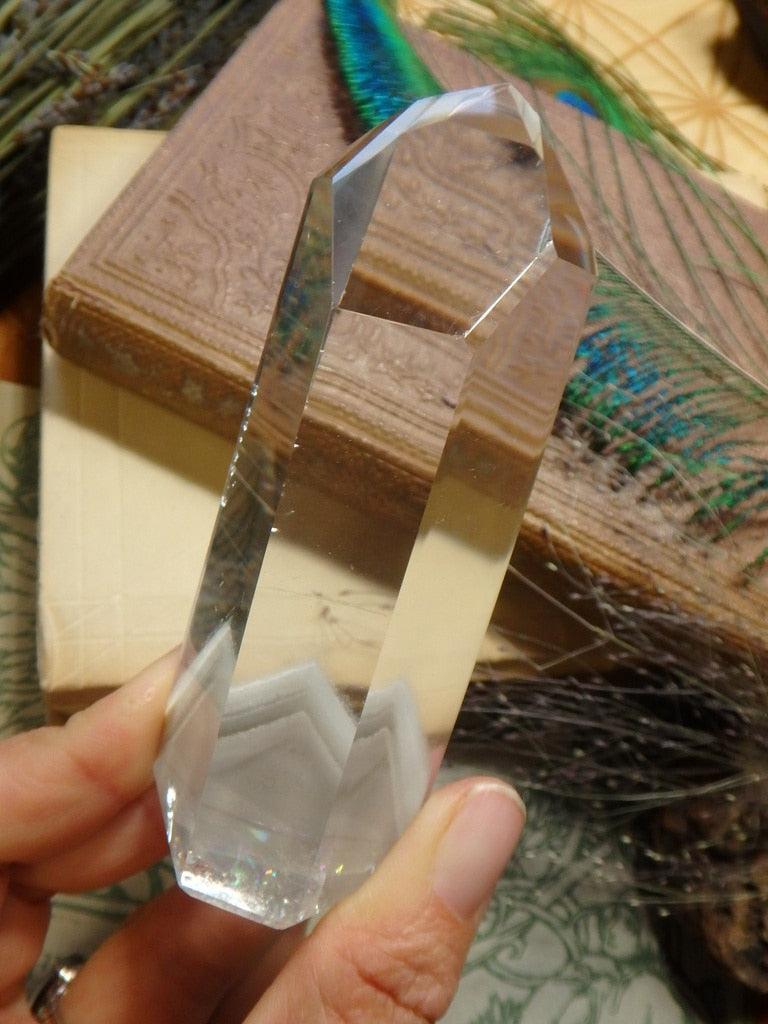 Ice Water Clear Phantom Quartz Specimen - Earth Family Crystals