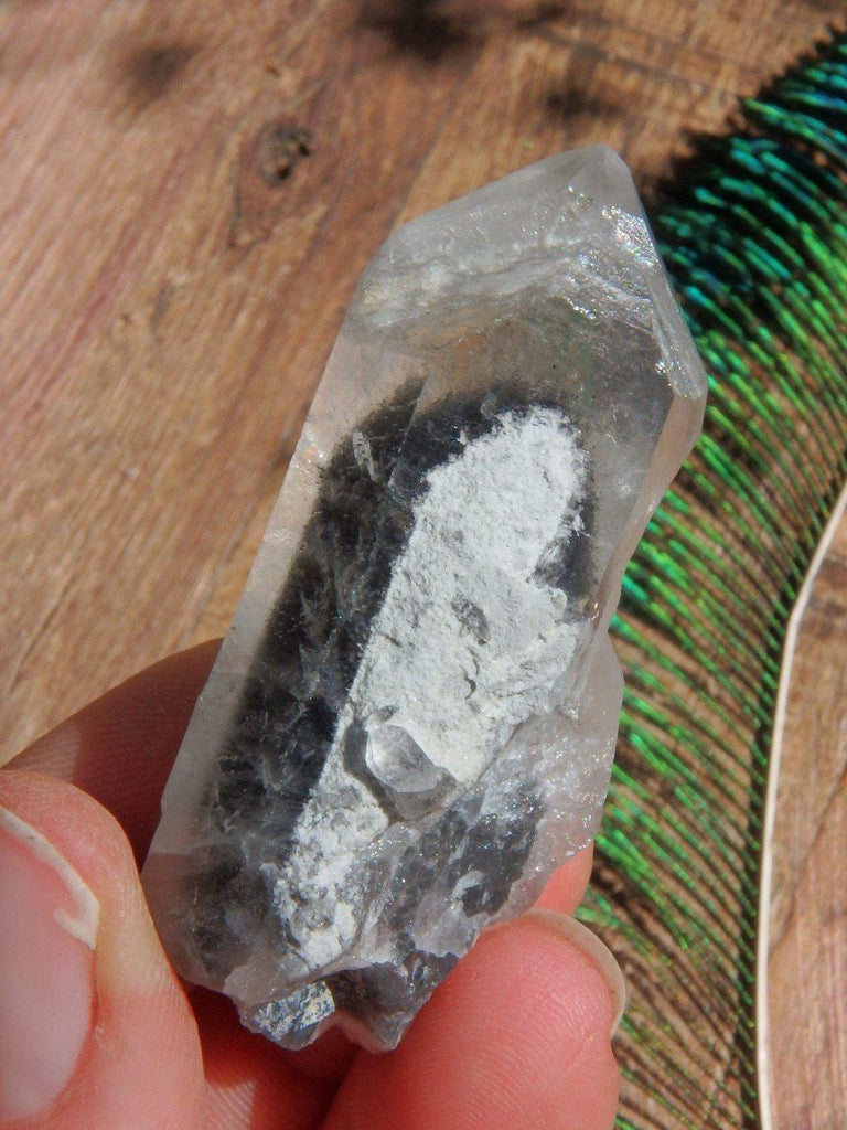 Blue Phantom Quartz Triple Point From Arkansas - Earth Family Crystals