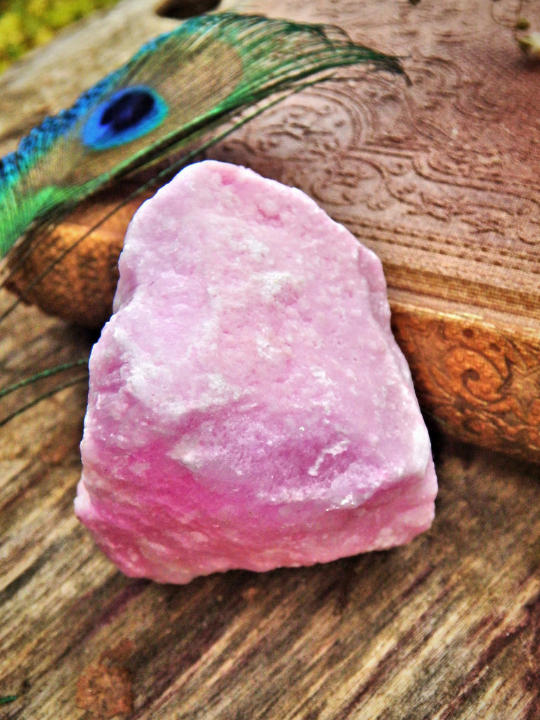 Chunky Pink Aragonite Specimen - Earth Family Crystals