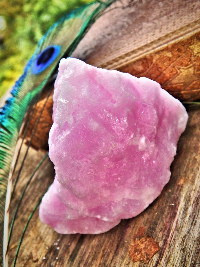 Vivid Pink Cotton Candy Pink Aragonite Cluster - Earth Family Crystals