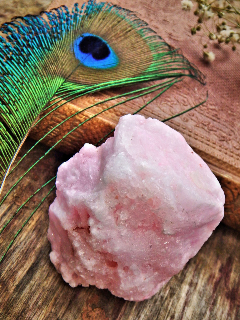 Cotton Candy Druzy Caves Pink Aragonite Cluster - Earth Family Crystals