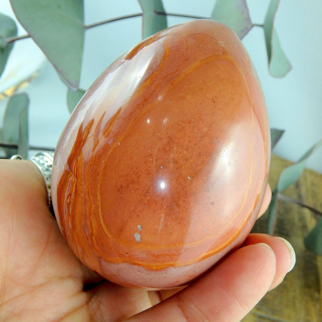 Fabulous Patterns Chunky Polychrome Jasper Egg Carving - Earth Family Crystals