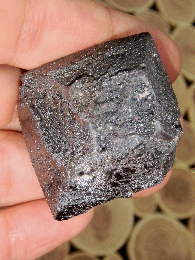 Diamond Shaped Pseudomorph Hematite & Magnetite From Patagonia - Earth Family Crystals