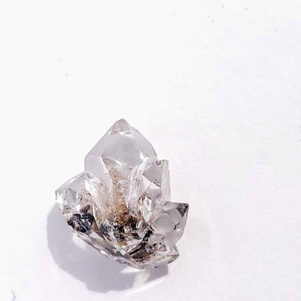 Gemmy Brilliant New York Herkimer Diamond Small Cluster #9 - Earth Family Crystals