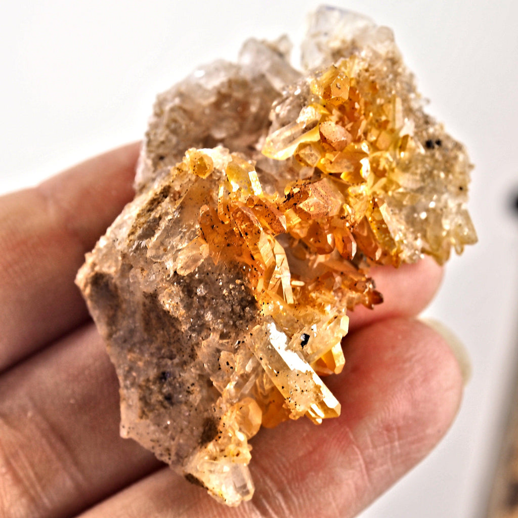 Rainbow Mayanite Natural Quartz Cluster From Arkansas #1 - Earth Family Crystals