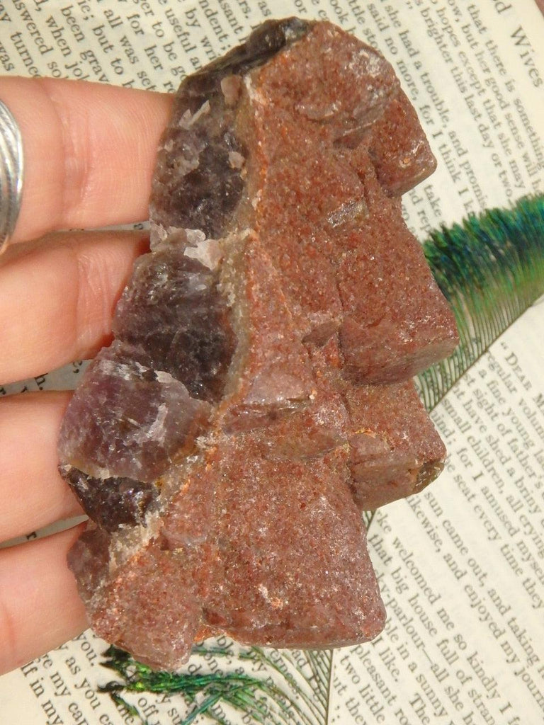 Mesmerizing Mountains of Red Amethyst Specimen From Brazil - Earth Family Crystals