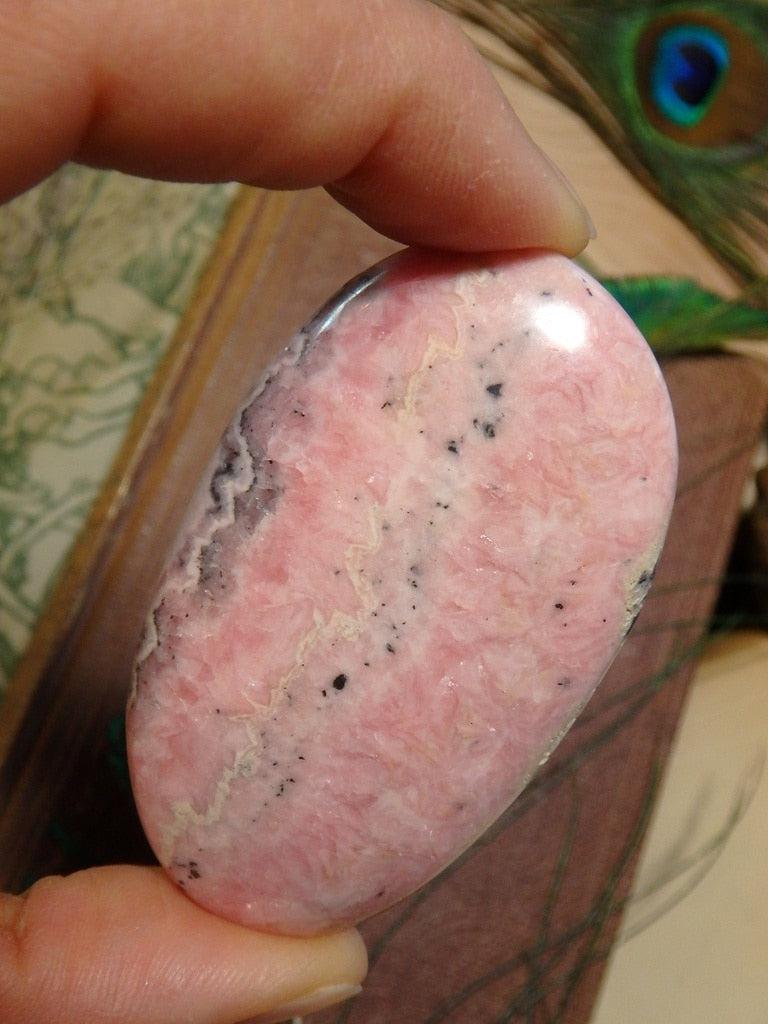 Sweet Pink Rhodochrosite Specimen 1 - Earth Family Crystals