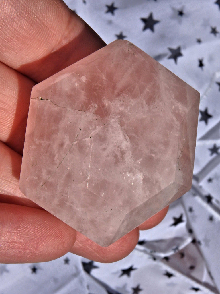 Pretty Pink Rose Quartz Carving 2 - Earth Family Crystals