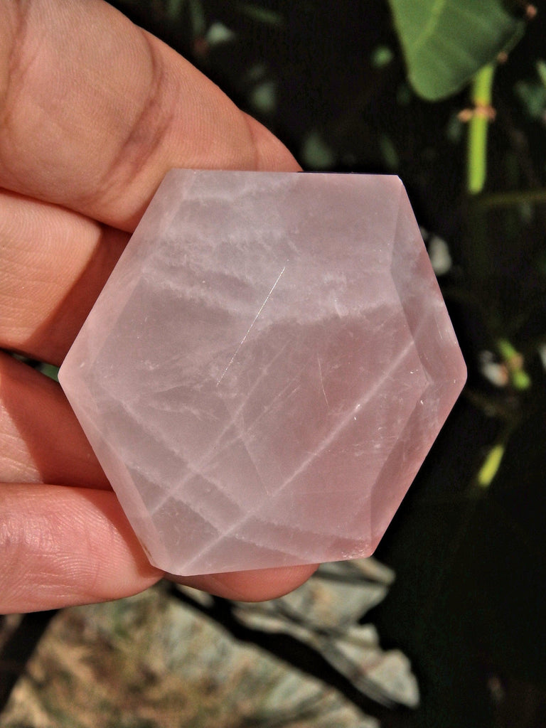 Pretty Pink Rose Quartz Carving 1 - Earth Family Crystals