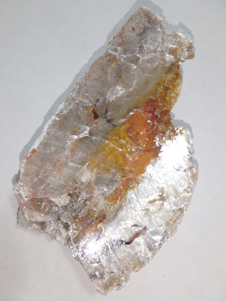 High Shine Greek Optical Selenite Raw Free Form Specimen 1 - Earth Family Crystals