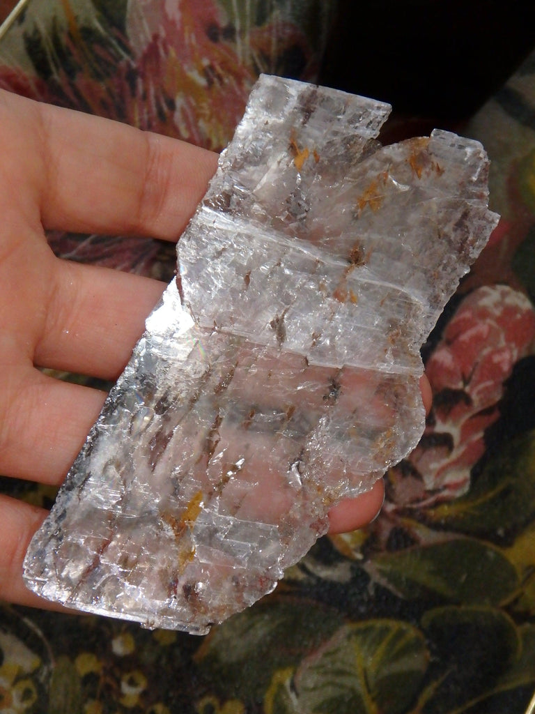 High Shine Greek Optical Selenite Raw Free Form Specimen 2 - Earth Family Crystals