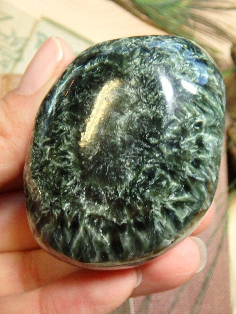 Angel Wings Seraphinite Specimen 1 - Earth Family Crystals