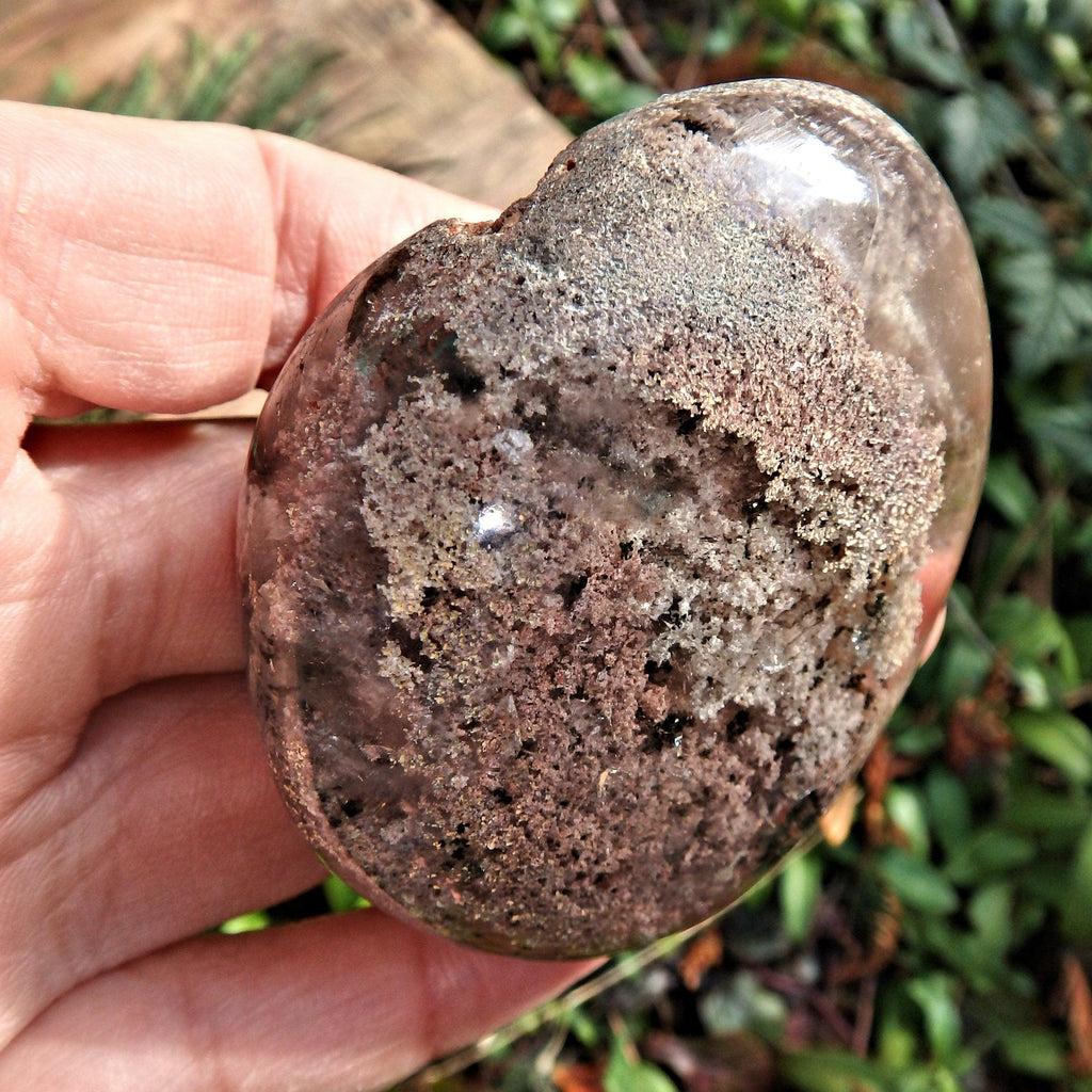 One of a Kind Shamanic Dream Stone Seer Quartz Partially Polished From Brazil - Earth Family Crystals