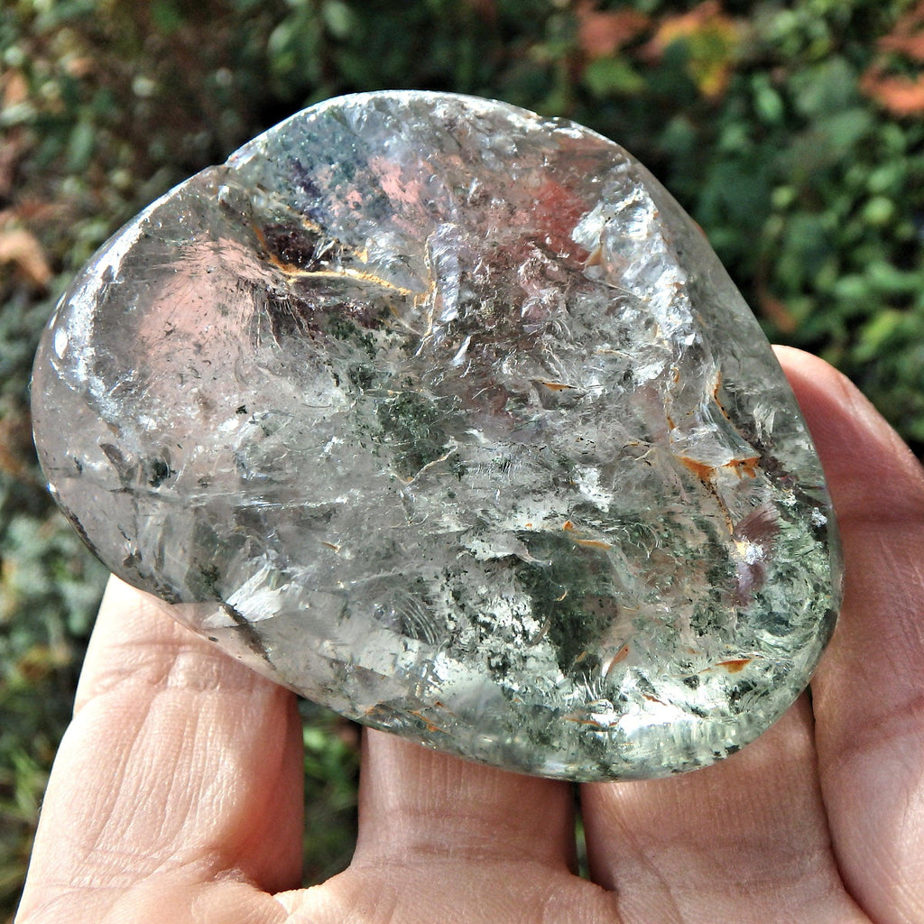 Incredible Inclusions Shamanic Dream Stone Seer Quartz Partially Polished From Brazil - Earth Family Crystals