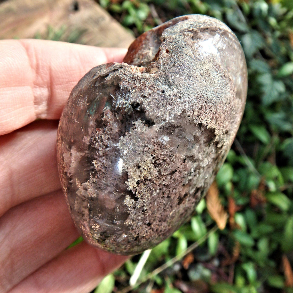 One of a Kind Shamanic Dream Stone Seer Quartz Partially Polished From Brazil - Earth Family Crystals