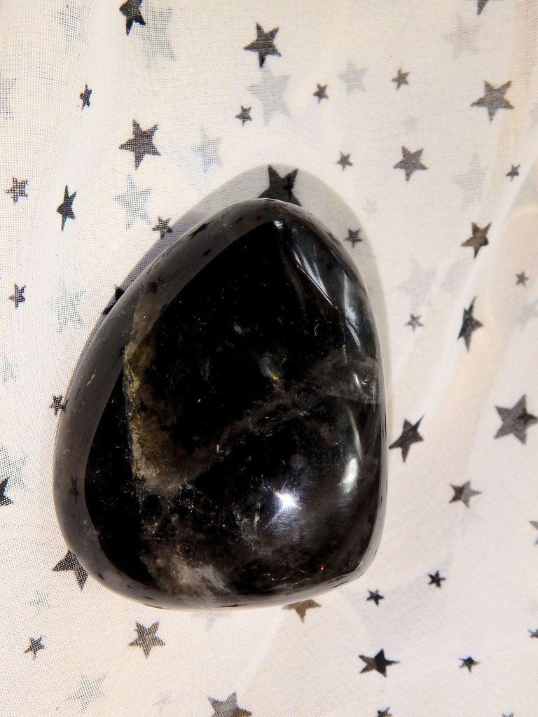 Deep Brown Smoky Quartz Shiny Hand Held Specimen 1 - Earth Family Crystals
