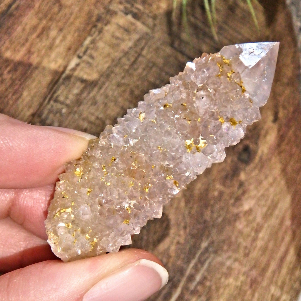 Reserved For Kimberley M. Single Ametrine Spirit Quartz Point Perfect for Crafting - Earth Family Crystals
