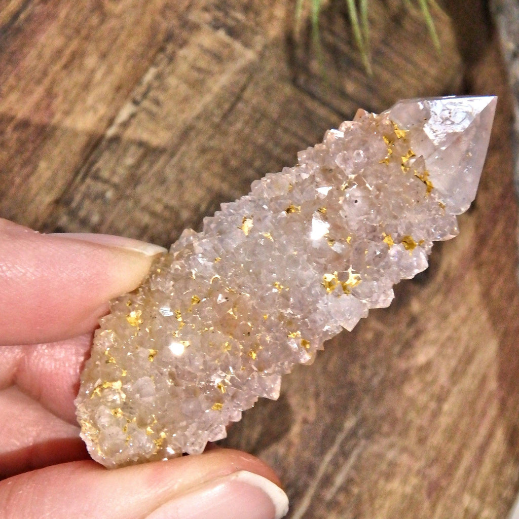 Reserved For Kimberley M. Single Ametrine Spirit Quartz Point Perfect for Crafting - Earth Family Crystals