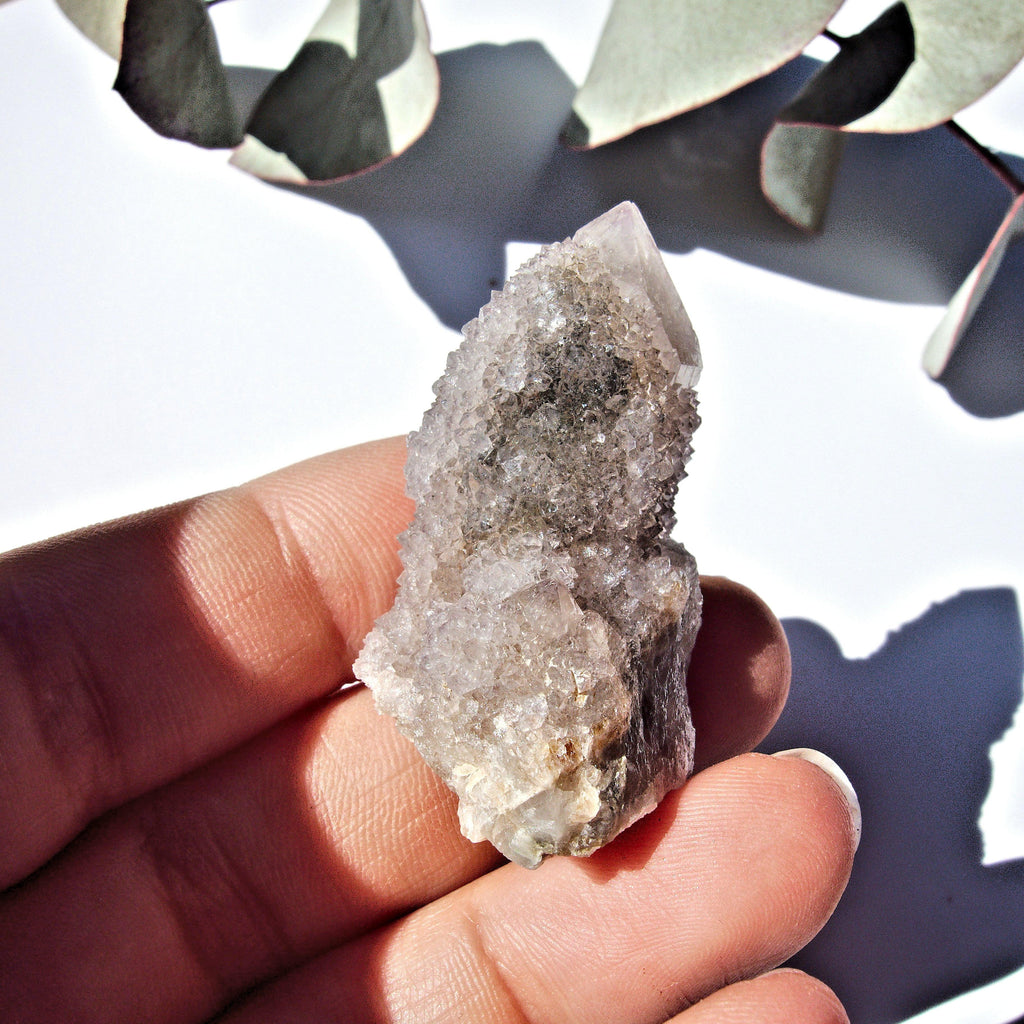 Sparkling Lavender Purple Spirit Quartz From South Africa - Earth Family Crystals