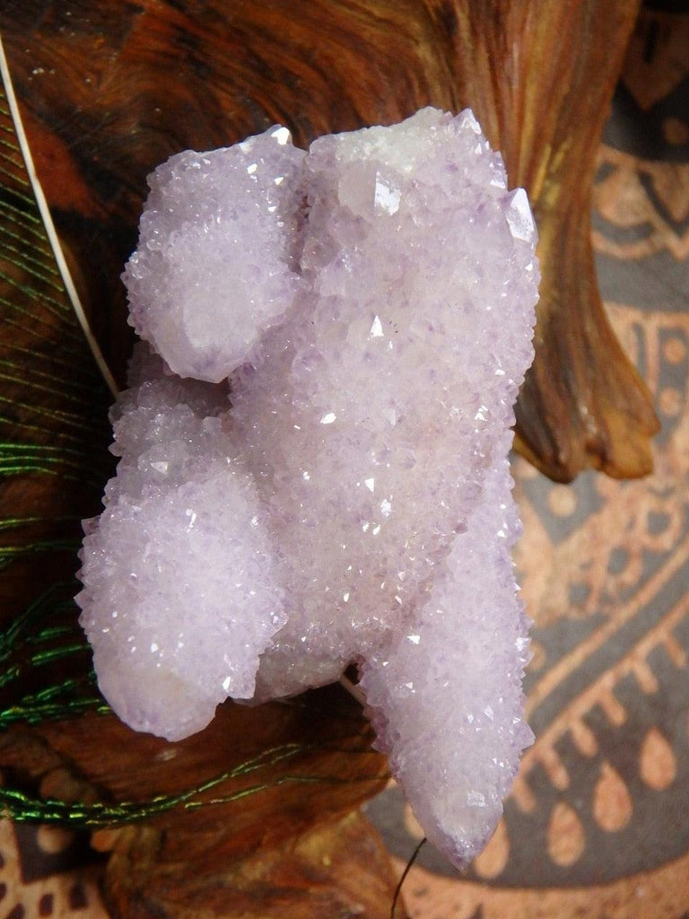Gorgeous Fairy Sparkles! Amethyst Spirit Quartz Cluster - Earth Family Crystals
