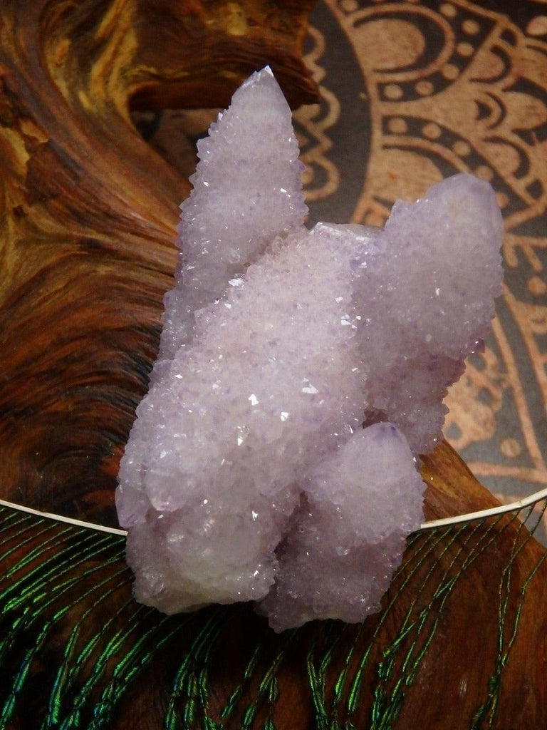 Gorgeous Fairy Sparkles! Amethyst Spirit Quartz Cluster - Earth Family Crystals