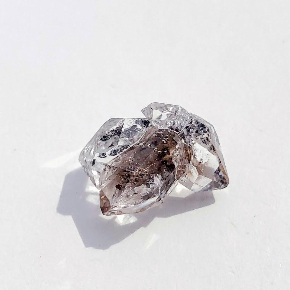 Gemmy Brilliant New York Herkimer Diamond Small Cluster #6 - Earth Family Crystals