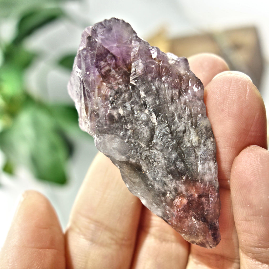Gorgeous Inclusions Super 7 (Melody Stone) Natural Point From Brazil - Earth Family Crystals