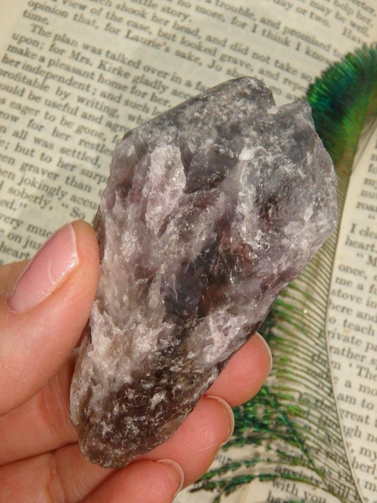 High Vibration Raw Super 7 Point From Brazil 2 - Earth Family Crystals