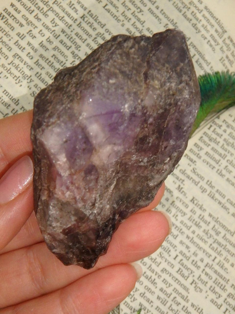 High Vibration Raw Super 7 Point From Brazil 1 - Earth Family Crystals
