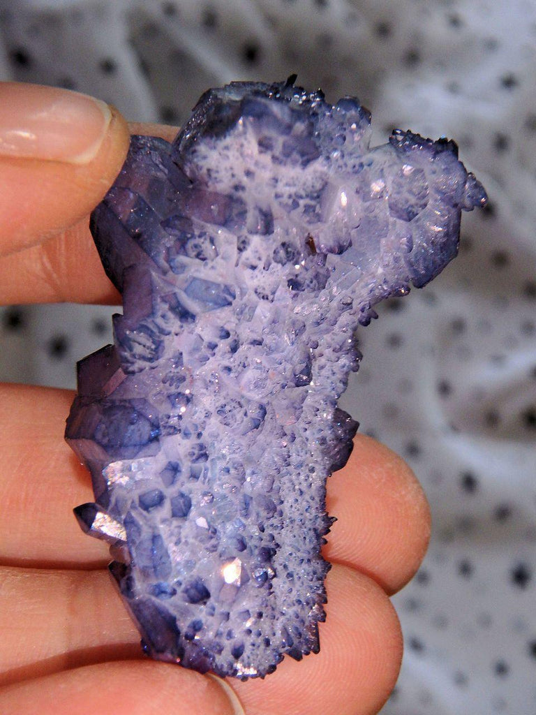 Amazing Sparkle Arkansas Quartz Tanzan Aura Cluster 3 - Earth Family Crystals