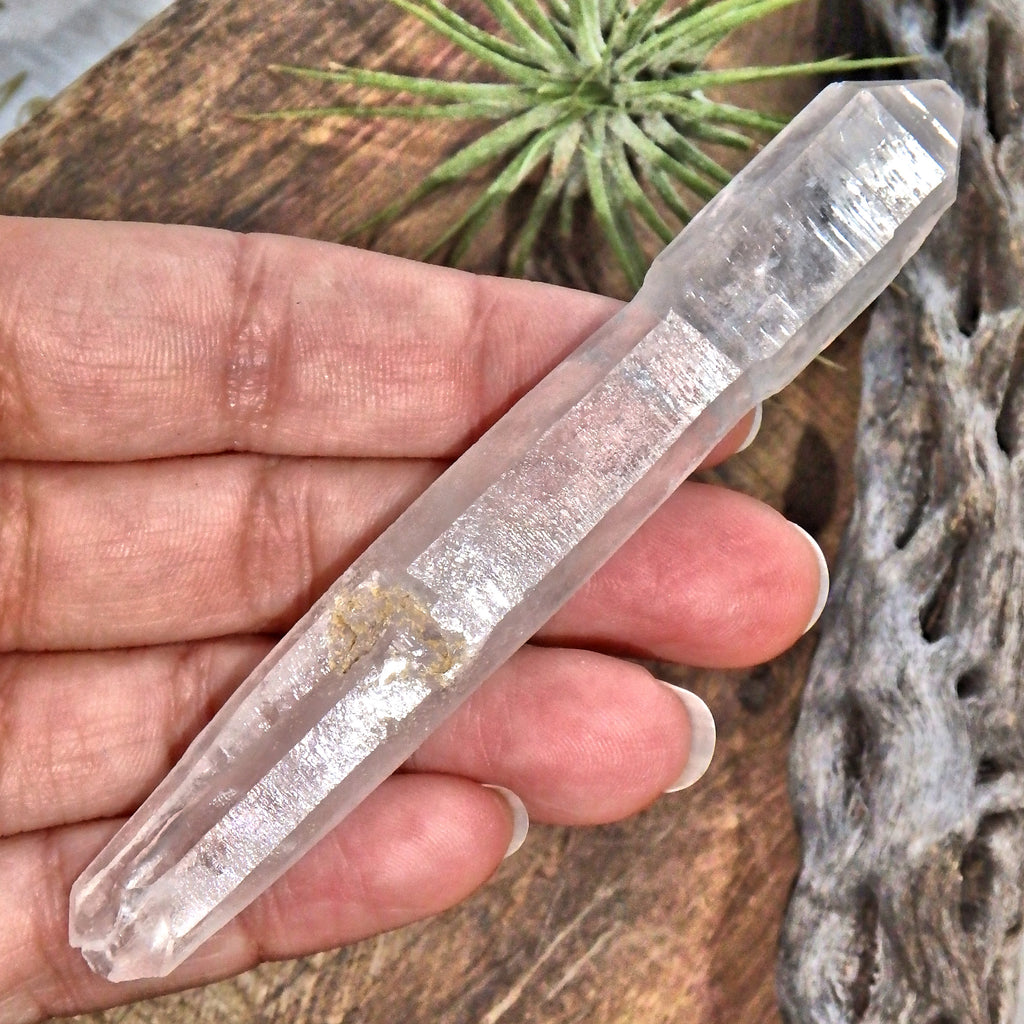 Shiny Tibetan Quartz Point Specimen - Earth Family Crystals