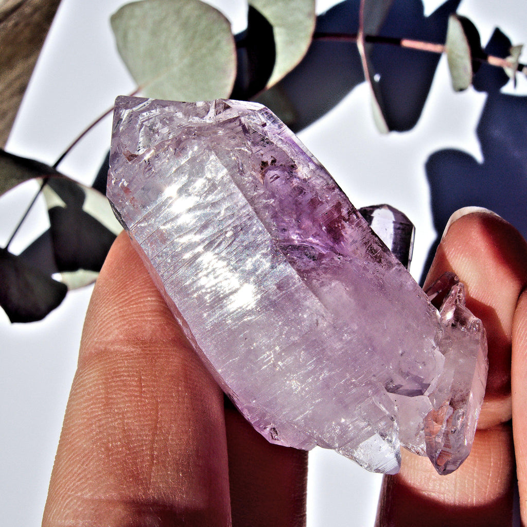 Vera Cruz Amethyst Double Terminated Point Cluster From Mexico #2 - Earth Family Crystals