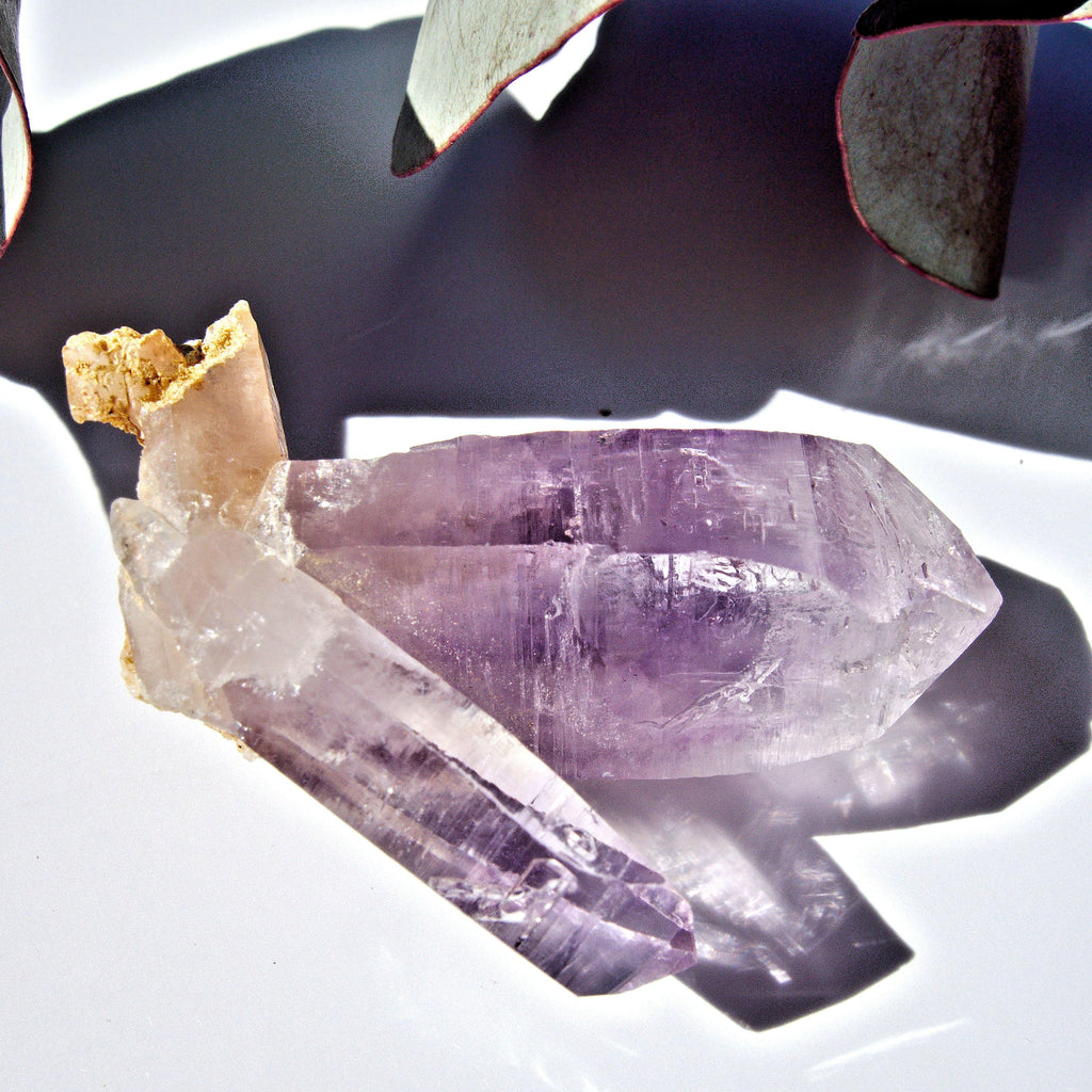 Vera Cruz Amethyst Double Point Specimen From Mexico #3 - Earth Family Crystals