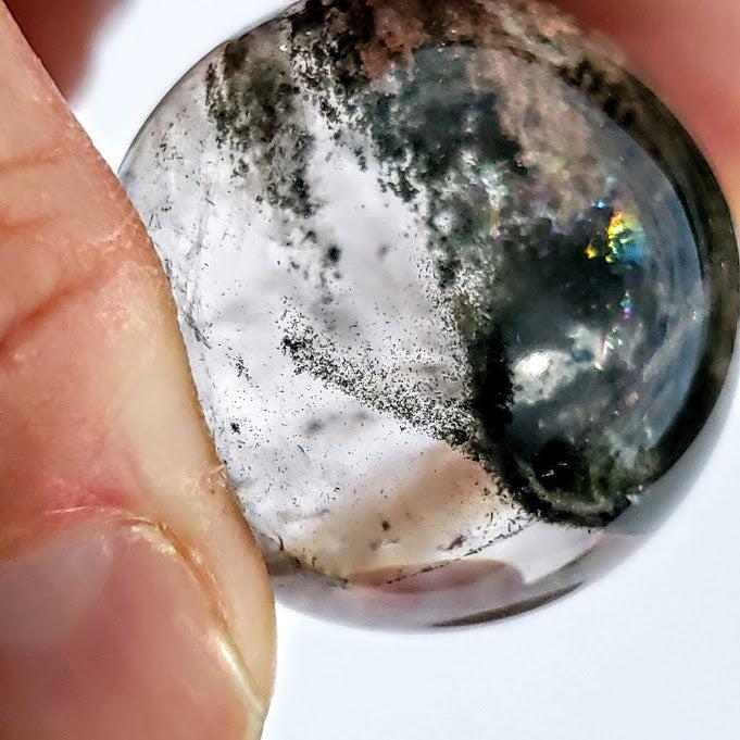 Shamanic Dream Quartz Sphere Carving #2 - Earth Family Crystals