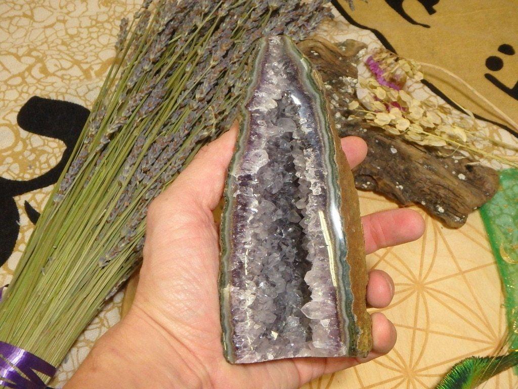 Amethyst Geode 13 - Earth Family Crystals