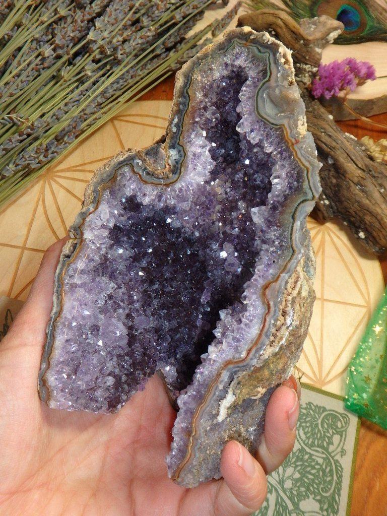 Amethyst Geode 4 - Earth Family Crystals