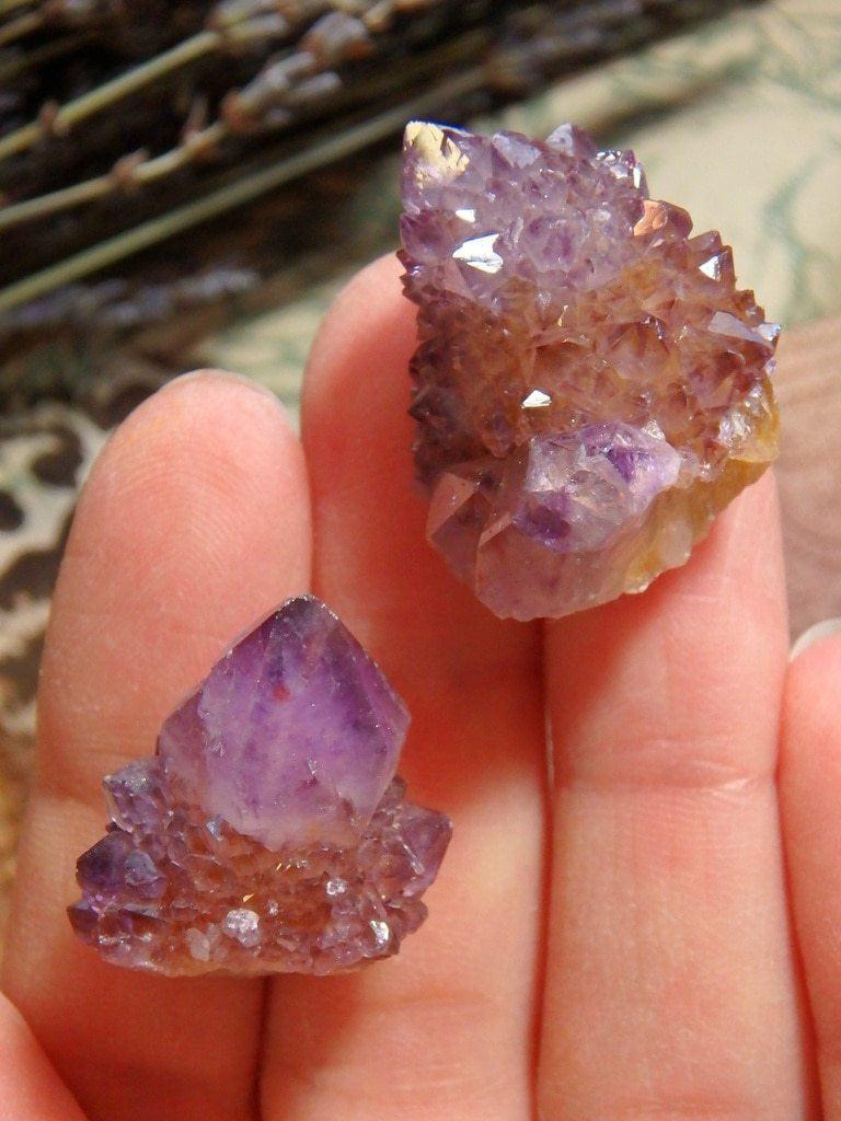 Amethyst Spirit Quartz Point Set 1 - Earth Family Crystals
