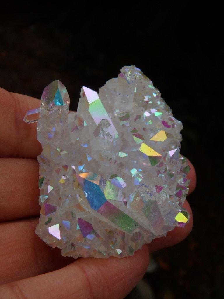 Exceptional Opal Glow Angel Aura Quartz Cluster 1 - Earth Family Crystals