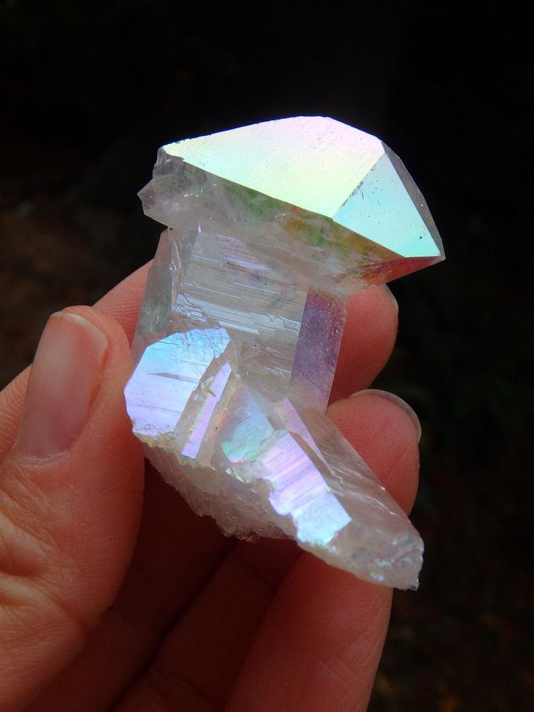 Exceptional Opal Glow Angel Aura Quartz Cluster 2 - Earth Family Crystals