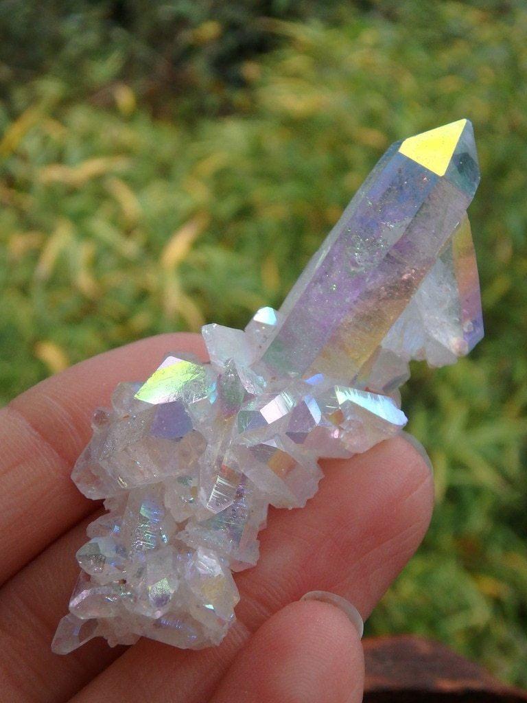 Breathtaking Formation Opal Aura Quartz Specimen - Earth Family Crystals
