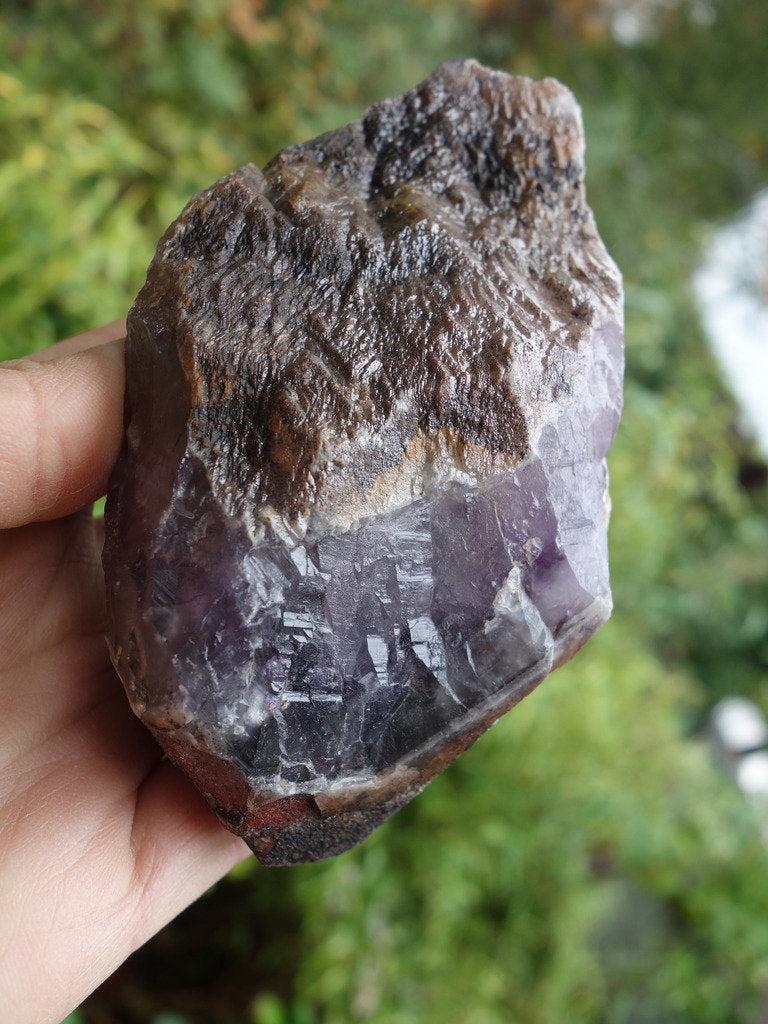 Incredible Self Healing! Large Red Tipped Genuine Canadian Auralite-23 Point - Earth Family Crystals