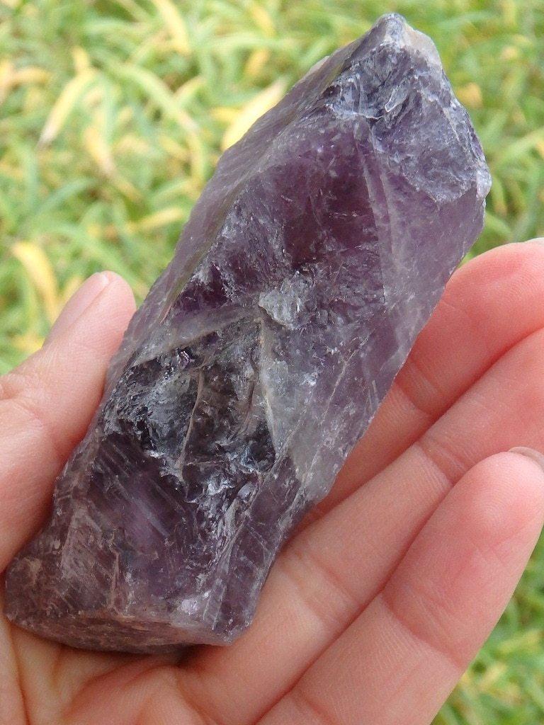 Chunky Genuine Canadian Auralite-23 Handheld Specimen - Earth Family Crystals