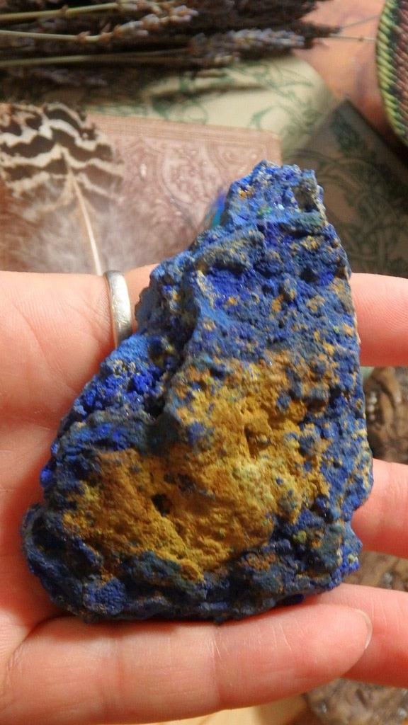 Vibrant Blue Azurite Specimen - Earth Family Crystals