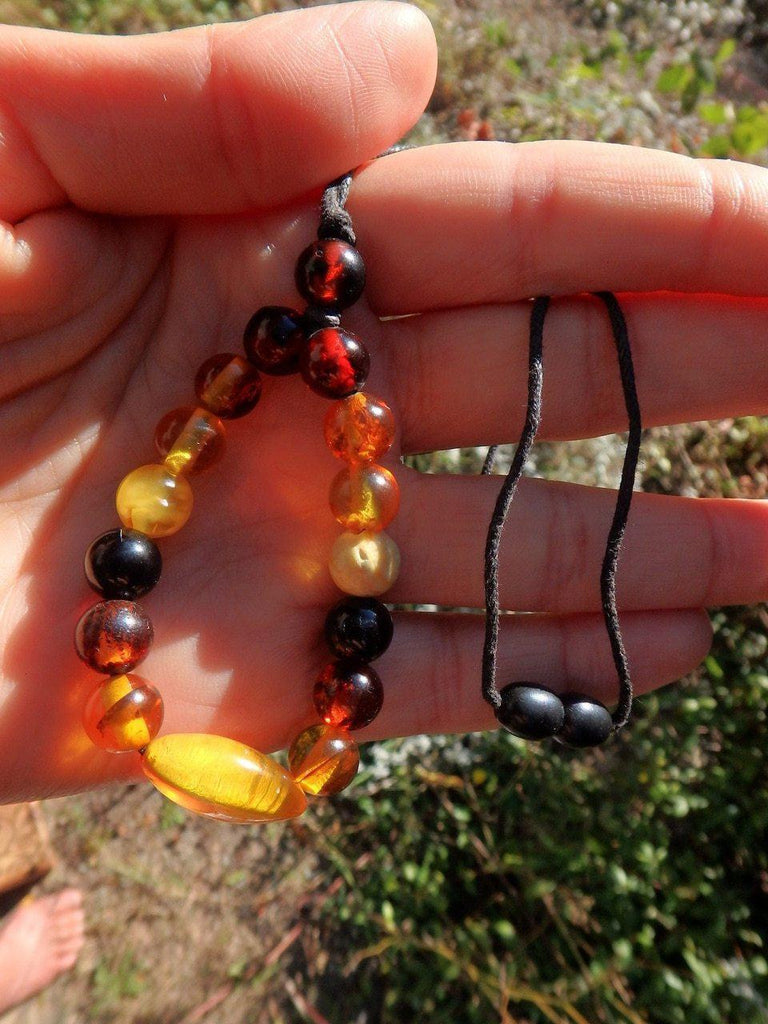 Brilliant Glow Genuine Baltic Amber Statement Necklace - Earth Family Crystals